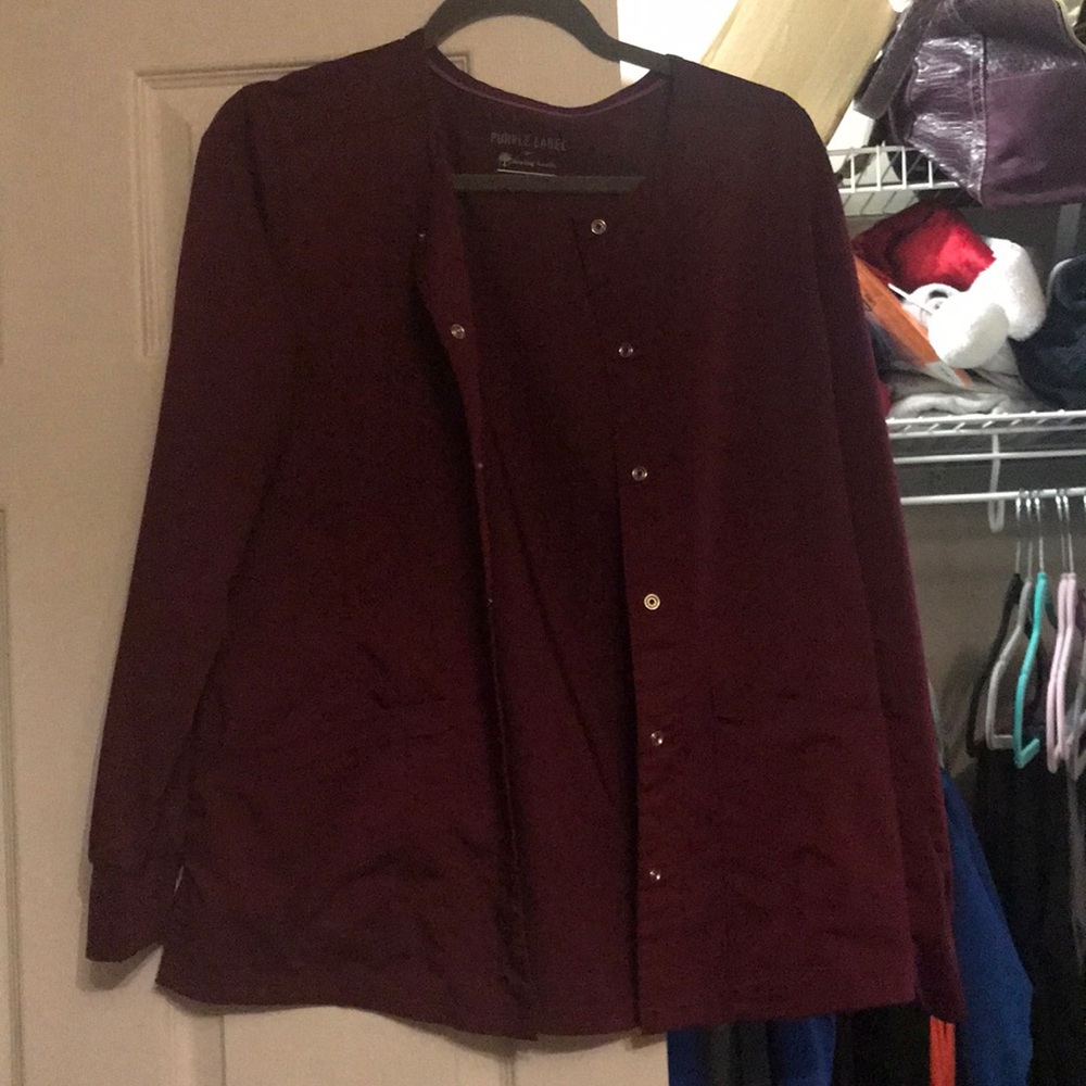 Healing Hands scrub jacket